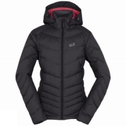 Jack Wolfskin Womens Selenium Jacket Ebony/Rose Bud